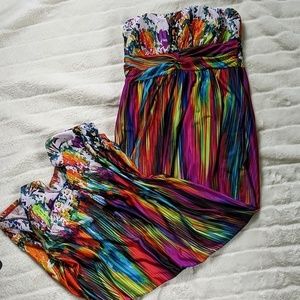 Multicolored Maxi Dress